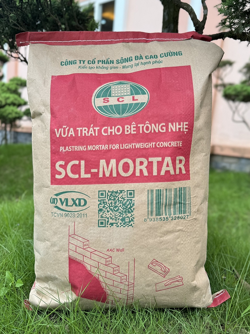 Vữa Trát Gạch AAC